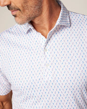 Load image into Gallery viewer, Cleo Printed Mesh Performance Polo