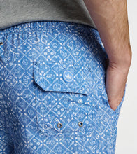 Load image into Gallery viewer, Moon Blue Beachcomber Swim Trunk