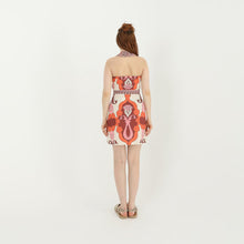 Load image into Gallery viewer, Paisley Print Halter Mini Dress