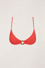 Load image into Gallery viewer, Gigi Ring Front Trilette Top Red