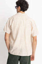 Load image into Gallery viewer, Vacation Stripe Ss Shirt Natural