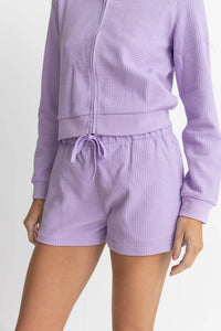 Lavender Waffle Short