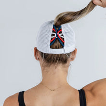 Load image into Gallery viewer, USA Flag Puff Sun Goddess Hat