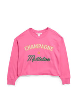 Load image into Gallery viewer, &quot;Champagne &amp; Mistletoe&quot; Lounge Sweatshirt
