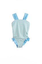 Load image into Gallery viewer, Green Gingham Madeline Two Summer Suit