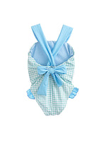 Load image into Gallery viewer, Green Gingham Madeline Two Summer Suit