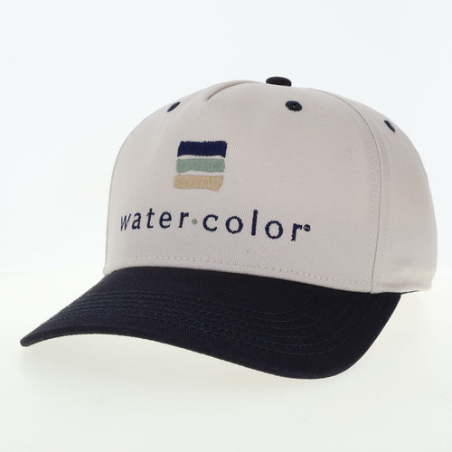 Stone/Navy Heritage Twill Hat