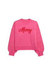 Load image into Gallery viewer, Pink &quot;Merry&quot; Sweater