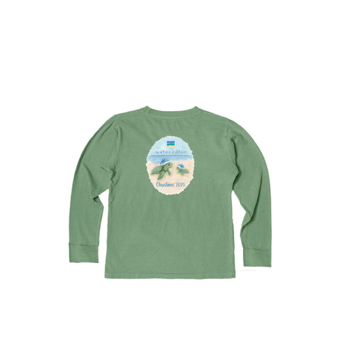 Youth Dorm Green LS 2025 Christmas Tee