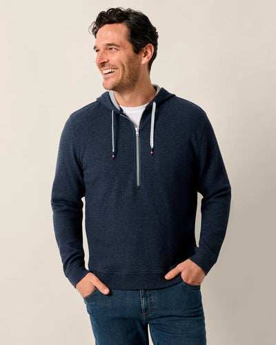 Indigo Zoeller Lakewave Half-Zip Hoodie