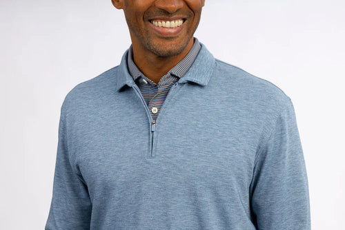 Stillwater Heather Stirling Sport Zip Polo