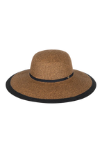 Load image into Gallery viewer, Dahlia Wide Brim - Chocolate