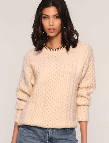 Cream Mallory Sweater