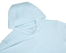 Load image into Gallery viewer, The Hamilton Hoodie: Heathered Harbor &amp; White