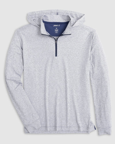 Heather Twilight Hybrid Performance 1/4 Zip Hoodie