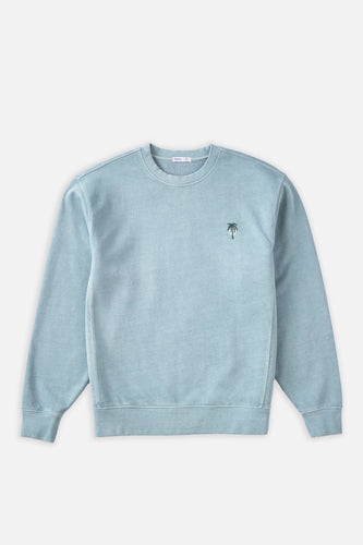 Sky Crawford Embroidered Crewneck