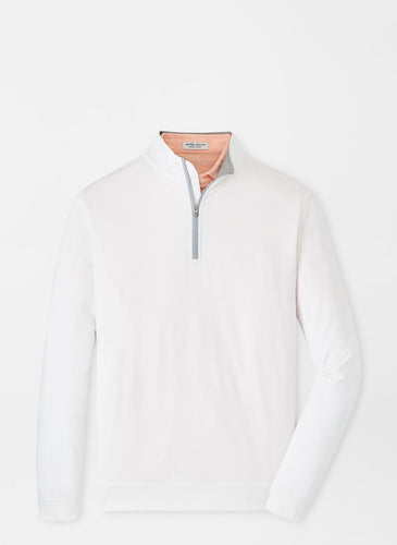 White Perth Performance Quarter-Zip