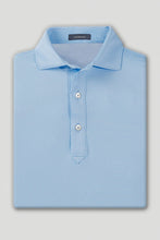 Load image into Gallery viewer, Luxe Blue Clarence Mini Diamond Polo