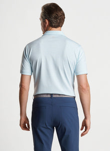 Blue Frost Milton Performance Jersey Polo