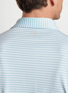 Blue Frost Milton Performance Jersey Polo