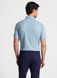 Lacinato Mosaic Performance Jersey Polo