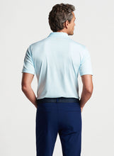 Load image into Gallery viewer, Iced Aqua Duet Performance Jersey Polo