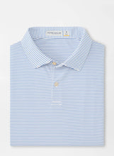Load image into Gallery viewer, White Featherweight Stripe Polo