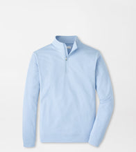 Load image into Gallery viewer, Stream Blue Perth Cross-Hatch Performance Quarter-Zip