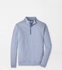 Windsor Blue Perth Sugar Stripe Performance Quarter-Zip