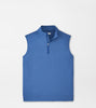 Windsor Blue Galway Mélange Performance Quarter-Zip Vest
