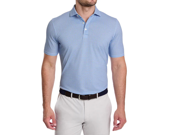 The Hawthorne Shirt: Skye & Marlin Blue
