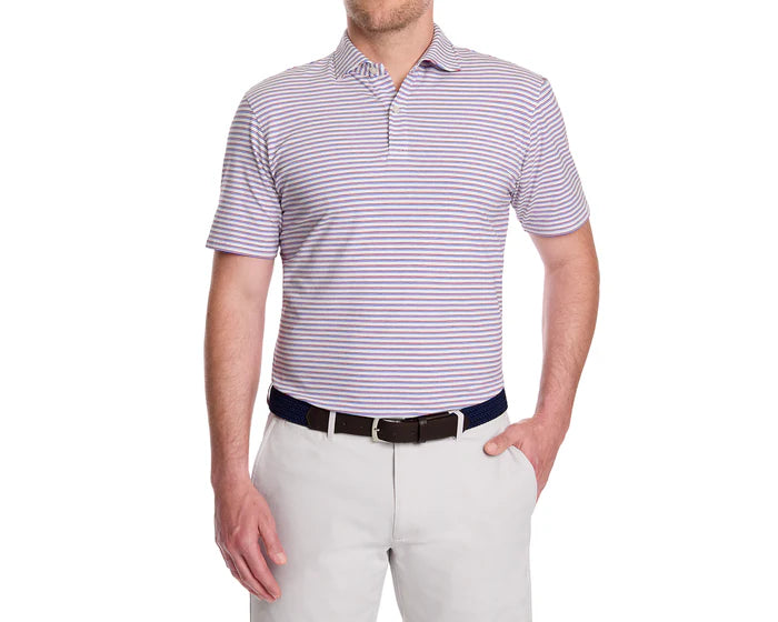 The Redmond Shirt: White/Liberty Red/Marlin Blue