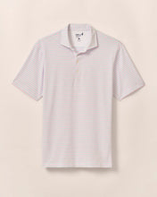 Load image into Gallery viewer, Porto Pink Performance Jersey Polo - Vik Stripe