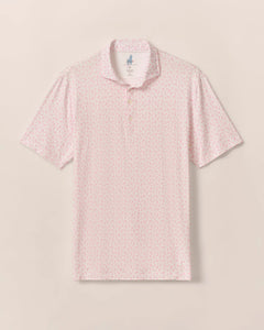 Porto Pink Featherweight Performance Polo - Tini Print