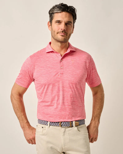 Rouge Red Featherweight Performance Polo - Huronn