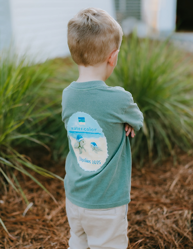 Youth Dorm Green LS 2025 Christmas Tee