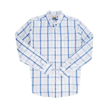 Load image into Gallery viewer, White Blue Monroe Poplin Shirt