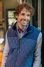Load image into Gallery viewer, Navy Paxton Quilted Vest