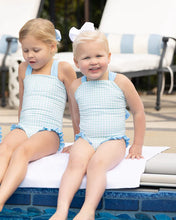 Load image into Gallery viewer, Green Gingham Madeline Two Summer Suit