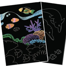 Load image into Gallery viewer, Scratch &amp; Scribble: Ocean Life