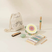 Load image into Gallery viewer, Wooden Musical Instruments Playset
