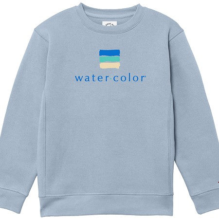 Youth Blue Fog Crewneck Pullover