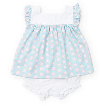 Load image into Gallery viewer, Annie Girls' Bloomer Set - Seaside Starfish