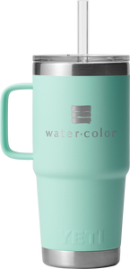 Seafoam 25 oz Straw Mug