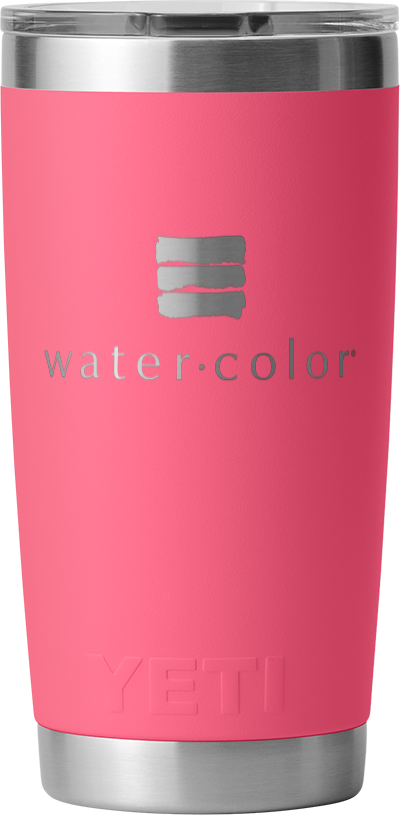 Tropical Pink Rambler 20 oz Tumbler