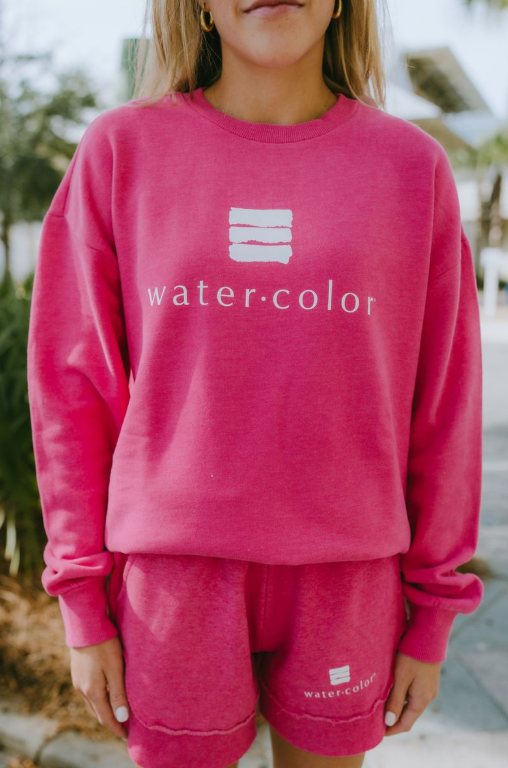 Raspberry Fleece Poncho Pullover