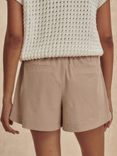 Load image into Gallery viewer, Simply Taupe Nila Mid Rise Short 3.5