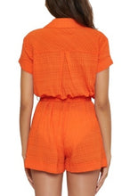 Load image into Gallery viewer, Carrot Cabana Short Romper