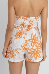 Sanctuary Floral Strapless Romper
