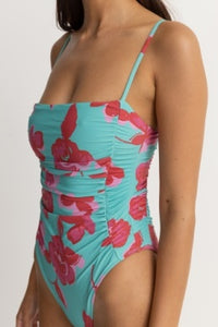 Inferna Floral Scrunched One Piece